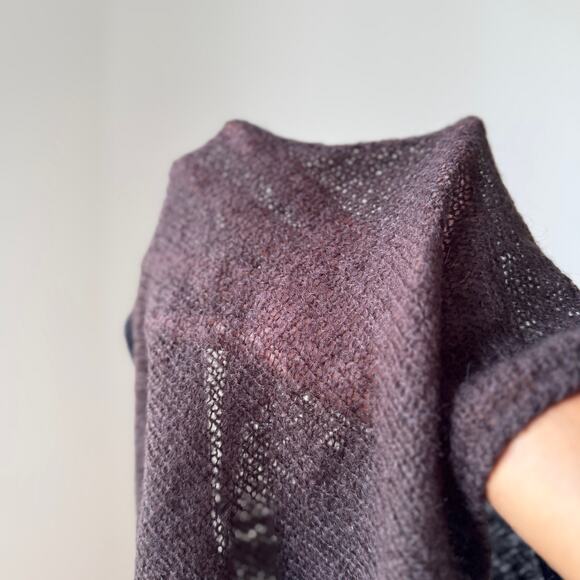 Vintage Sandro Ferrone Italian Mohair-Blend Lace Appliqué Cami (S) - Picture 14 of 14